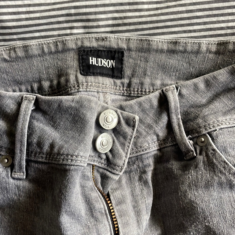 HUDSON brand Grey jeans Collin Skinny Size 31